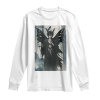 Mothman Sandman Long Sleeve Shirt Gothic Horror Fan Gift - Wonder Print Shop