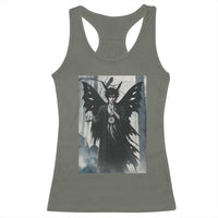 Mothman Sandman Racerback Tank Top Gothic Horror Fan Gift - Wonder Print Shop