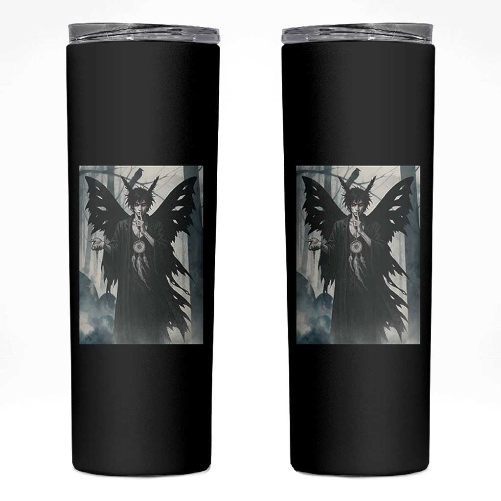 Mothman Sandman Skinny Tumbler Gothic Horror Fan Gift