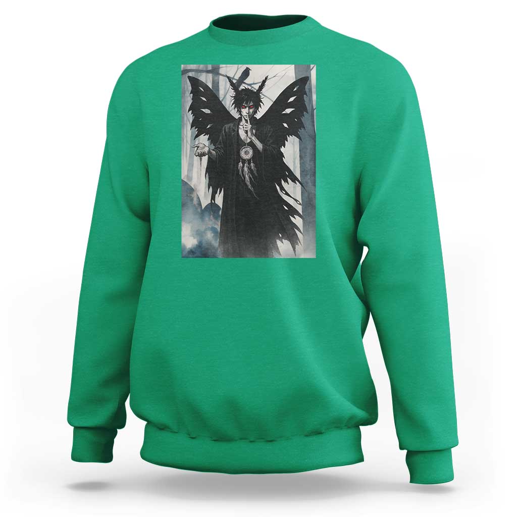 Mothman Sandman Sweatshirt Gothic Horror Fan Gift - Wonder Print Shop