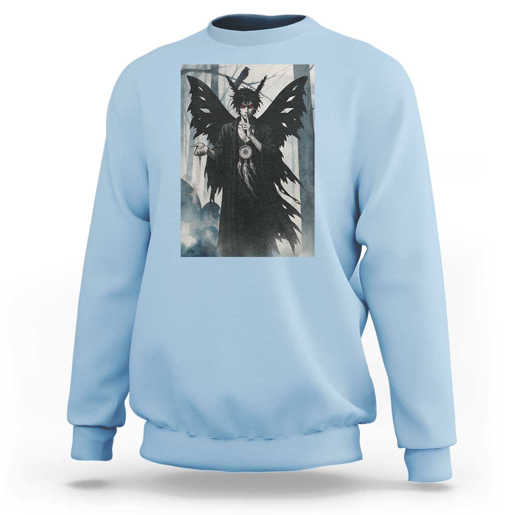 Mothman Sandman Sweatshirt Gothic Horror Fan Gift - Wonder Print Shop