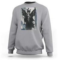 Mothman Sandman Sweatshirt Gothic Horror Fan Gift - Wonder Print Shop