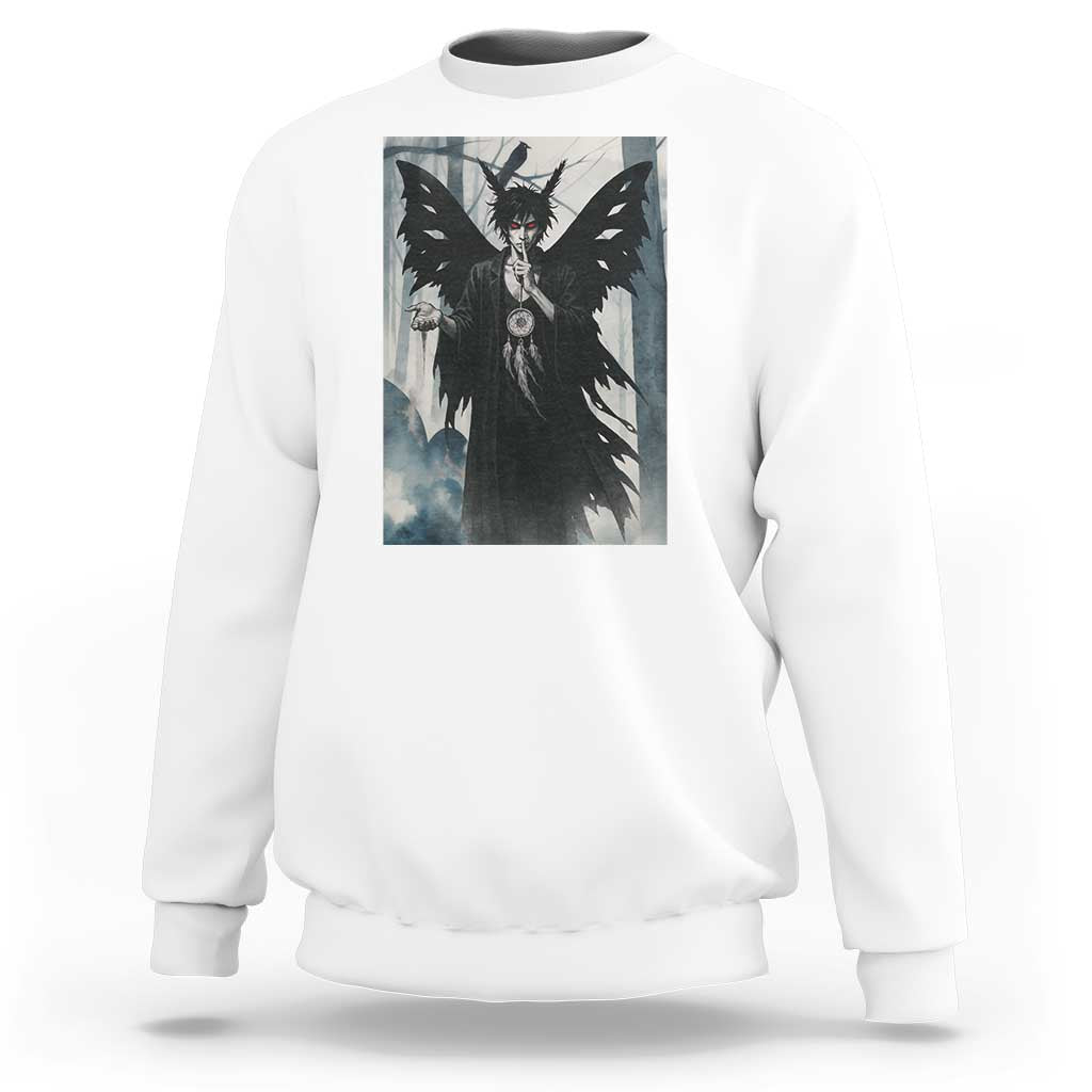 Mothman Sandman Sweatshirt Gothic Horror Fan Gift - Wonder Print Shop