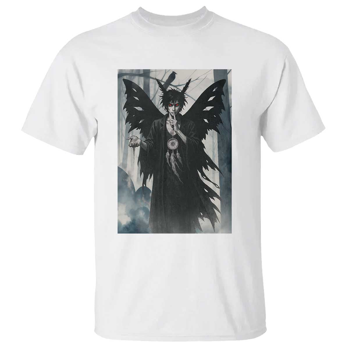 Mothman Sandman T Shirt Gothic Horror Fan Gift - Wonder Print Shop