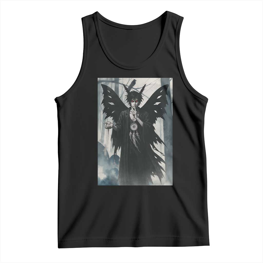 Mothman Sandman Tank Top Gothic Horror Fan Gift - Wonder Print Shop