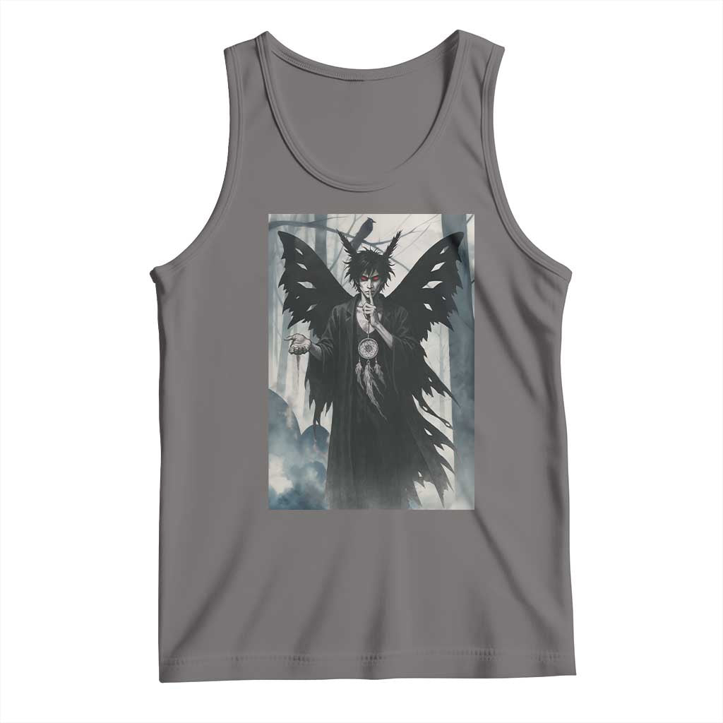 Mothman Sandman Tank Top Gothic Horror Fan Gift - Wonder Print Shop