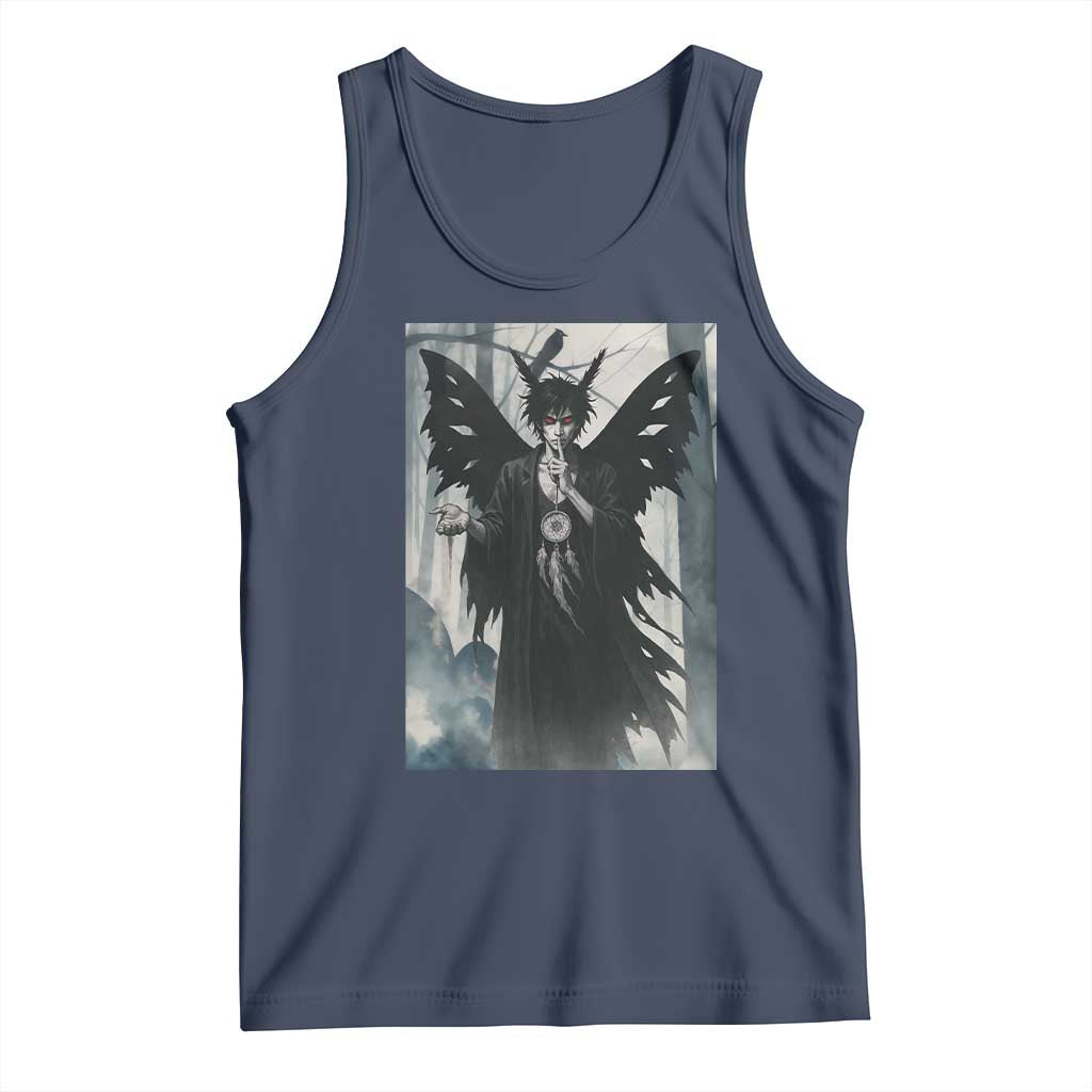 Mothman Sandman Tank Top Gothic Horror Fan Gift - Wonder Print Shop