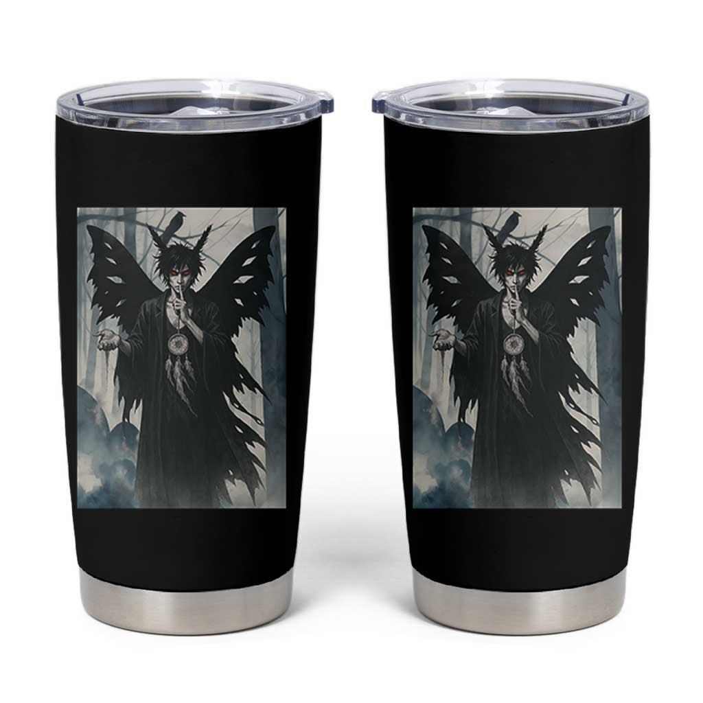 Mothman Sandman Tumbler Cup Gothic Horror Fan Gift