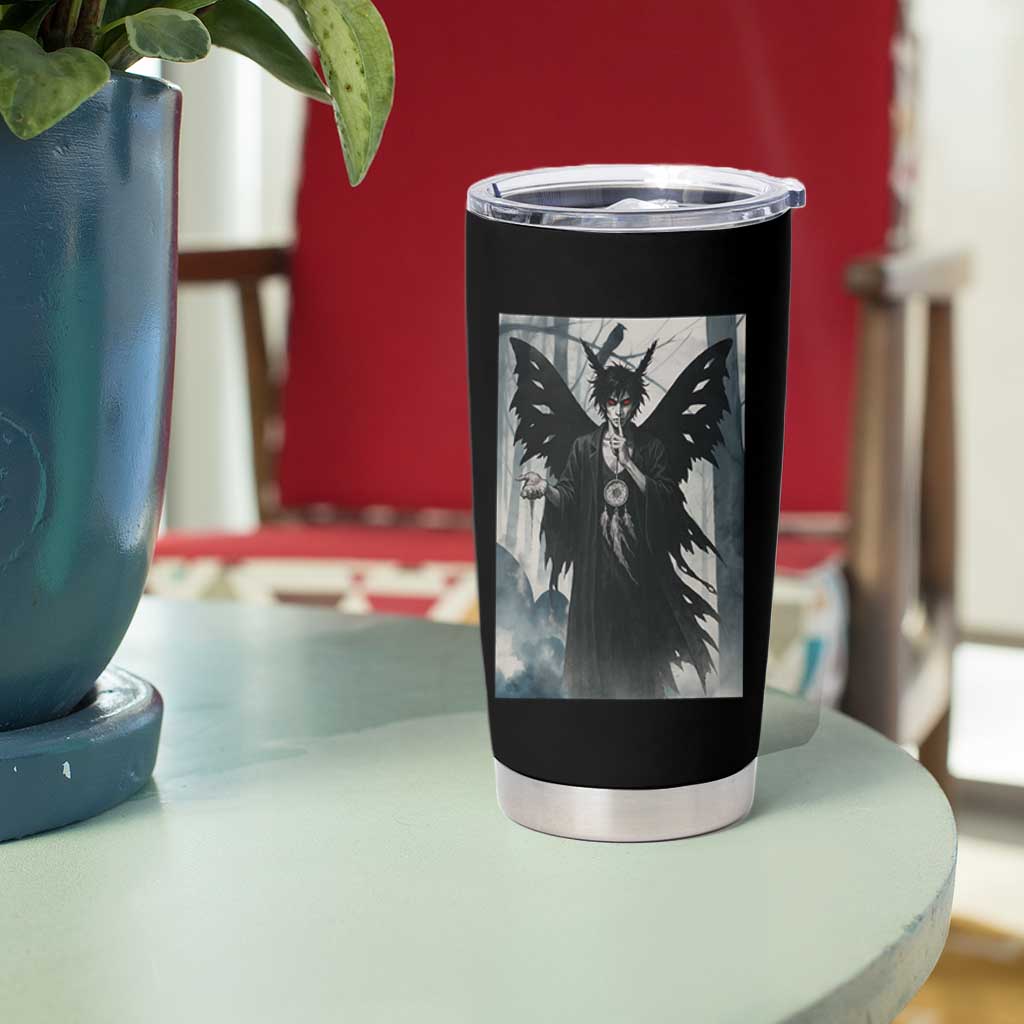 Mothman Sandman Tumbler Cup Gothic Horror Fan Gift