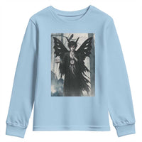 Mothman Sandman Youth Sweatshirt Gothic Horror Fan Gift - Wonder Print Shop