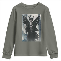 Mothman Sandman Youth Sweatshirt Gothic Horror Fan Gift - Wonder Print Shop