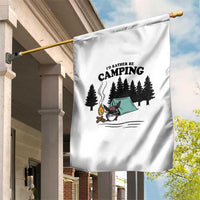 Mothman Garden Flag Id Rather Be Camping Funny Cryptid Gift - Wonder Print Shop