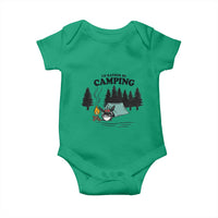 Mothman Baby Onesie Id Rather Be Camping Funny Cryptid Gift - Wonder Print Shop