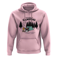 Mothman Hoodie Id Rather Be Camping Funny Cryptid Gift - Wonder Print Shop