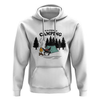 Mothman Hoodie Id Rather Be Camping Funny Cryptid Gift - Wonder Print Shop