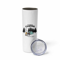 Mothman Skinny Tumbler Id Rather Be Camping Funny Cryptid Gift