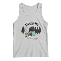 Mothman Tank Top Id Rather Be Camping Funny Cryptid Gift - Wonder Print Shop