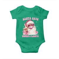 Funny Santa Says Womens Rights Baby Onesie Feminist Activist Christmas Gift - Wonder Print Shop