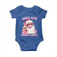 Funny Santa Says Womens Rights Baby Onesie Feminist Activist Christmas Gift - Wonder Print Shop