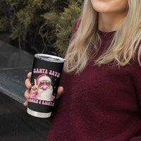 Funny Santa Says Womens Rights Tumbler Cup Feminist Activist Christmas Gift - Wonder Print Shop