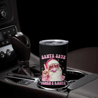 Funny Santa Says Womens Rights Tumbler Cup Feminist Activist Christmas Gift - Wonder Print Shop