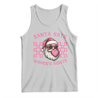 Funny Feminist Activist Christmas Tank Top Santa Says Womens Rights - Wonder Print Shop