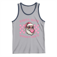 Funny Feminist Activist Christmas Tank Top Santa Says Womens Rights - Wonder Print Shop