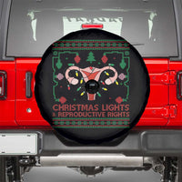 Christmas Lights And Reproductive Rights Spare Tire Cover Xmas Feminist Supporter Gift - Wonder Print Shop