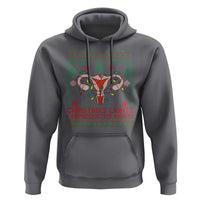 Christmas Lights And Reproductive Rights Hoodie Xmas Feminist Supporter Gift - Wonder Print Shop