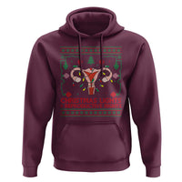 Christmas Lights And Reproductive Rights Hoodie Xmas Feminist Supporter Gift - Wonder Print Shop