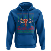 Christmas Lights And Reproductive Rights Hoodie Xmas Feminist Supporter Gift - Wonder Print Shop
