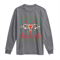 Christmas Lights And Reproductive Rights Long Sleeve Shirt Xmas Feminist Supporter Gift - Wonder Print Shop