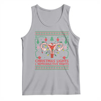 Christmas Lights And Reproductive Rights Tank Top Xmas Feminist Supporter Gift - Wonder Print Shop
