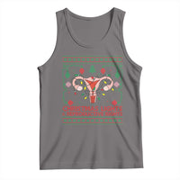 Christmas Lights And Reproductive Rights Tank Top Xmas Feminist Supporter Gift - Wonder Print Shop