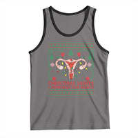 Christmas Lights And Reproductive Rights Tank Top Xmas Feminist Supporter Gift - Wonder Print Shop