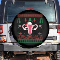 Christmas Lights And Reproductive Rights Ugly Christmas Spare Tire Cover Feminist Holiday Gift - Wonder Print Shop