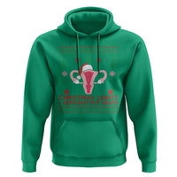 Christmas Lights And Reproductive Rights Ugly Christmas Hoodie Feminist Holiday Gift - Wonder Print Shop
