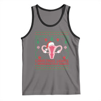 Christmas Lights And Reproductive Rights Ugly Christmas Tank Top Feminist Holiday Gift - Wonder Print Shop