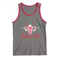 Christmas Lights And Reproductive Rights Ugly Christmas Tank Top Feminist Holiday Gift - Wonder Print Shop