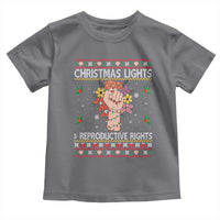 Funny Feminist Lights And Reproductive Rights Toddler T Shirt Ugly Christmas Gift - Wonder Print Shop