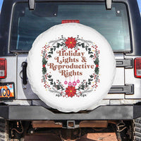 Holiday Lights And Reproductive Rights Spare Tire Cover Funny Feminist Christmas Gift - Wonder Print Shop