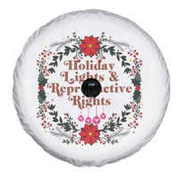 Holiday Lights And Reproductive Rights Spare Tire Cover Funny Feminist Christmas Gift - Wonder Print Shop