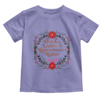 Holiday Lights And Reproductive Rights Toddler T Shirt Funny Feminist Christmas Gift - Wonder Print Shop