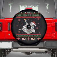 Christmas Lights And Reproductive Rights Ugly Christmas Spare Tire Cover Feminist Raccoon Gift - Wonder Print Shop