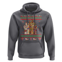 Ugly Christmas Feminist Raccoon Gift Hoodie Reproductive Rights Are Human Rights - Wonder Print Shop