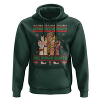 Ugly Christmas Feminist Raccoon Gift Hoodie Reproductive Rights Are Human Rights - Wonder Print Shop