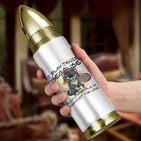 Funny Cat Plays Tennis Bullet Tumbler Because Punching People Is Against The Law - Wonder Print Shop