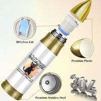 Because Punching People Is Against The Law Bullet Tumbler Funny Tennis Cat Gift - Wonder Print Shop
