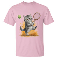 Funny Grumpy Cat Tennis Player T Shirt Gift For Tennis Fans - Wonder Print Shop
