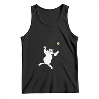 Funny Chubby Cat Tennis Tank Top Game Set And Meow - Wonder Print Shop